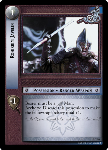 Rohirrim Javelin (7C248)