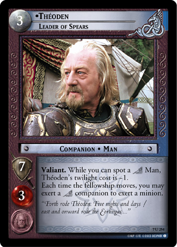 Theoden, Leader of Spears (7U254)
