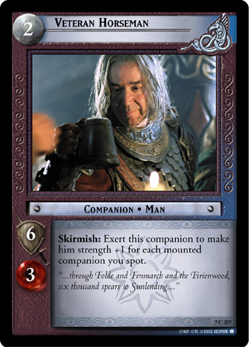 Veteran Horseman (7C257)