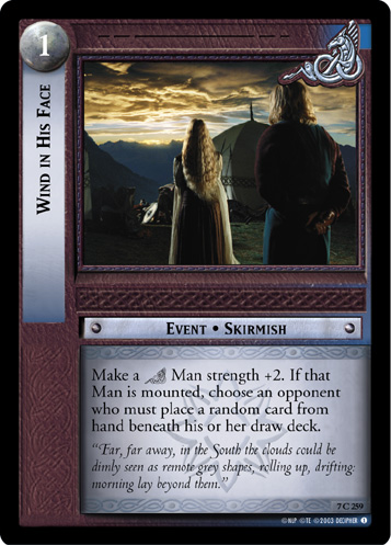 Wind in His Face (7C259)