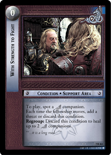 With Strength to Fight (7R261)