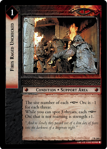 Fires Raged Unchecked (7R269)