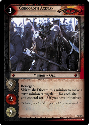 Gorgoroth Axeman (7U271)
