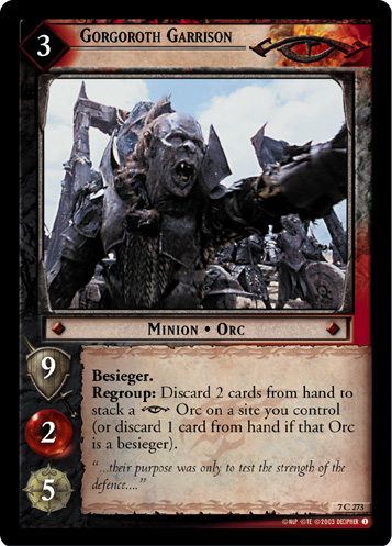 Gorgoroth Garrison (7C273)