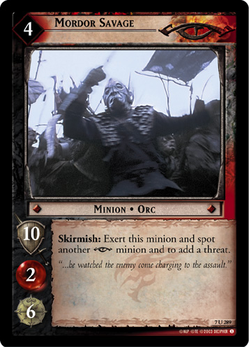 Mordor Savage (7U289)
