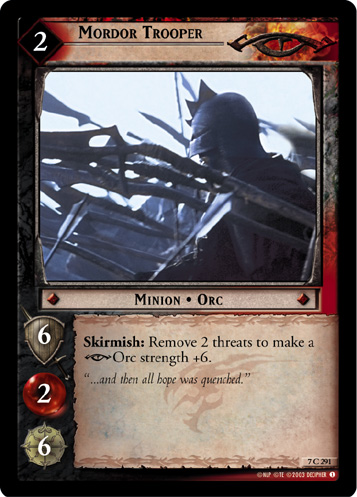 Mordor Trooper (7C291)