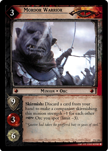 Mordor Warrior (7U293)