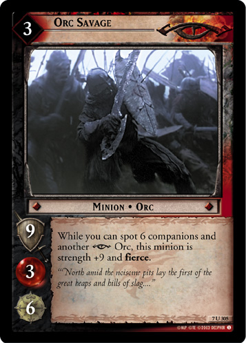 Orc Savage (7U305)