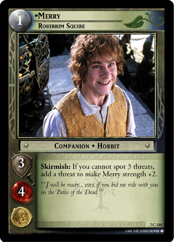 Merry, Rohirrim Squire (7C320)