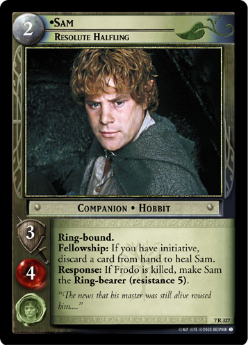 Sam, Resolute Halfling (7R327)
