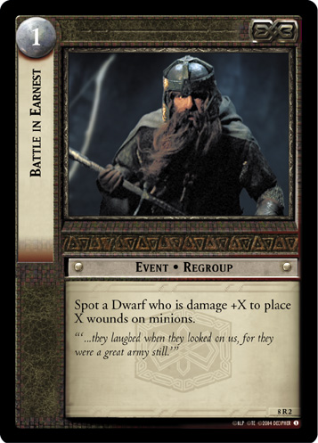Battle in Earnest (8R2)