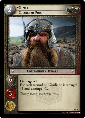Gimli, Counter of Foes (8C5)