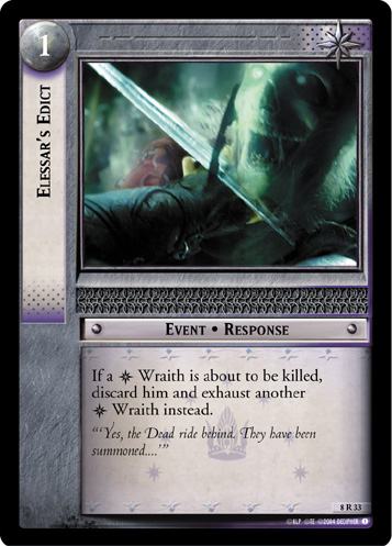 Elessar's Edict (8R33)