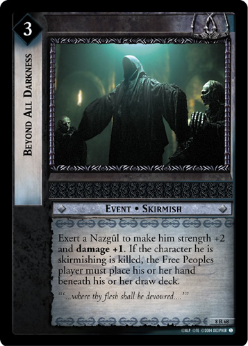 Beyond All Darkness (8R68)