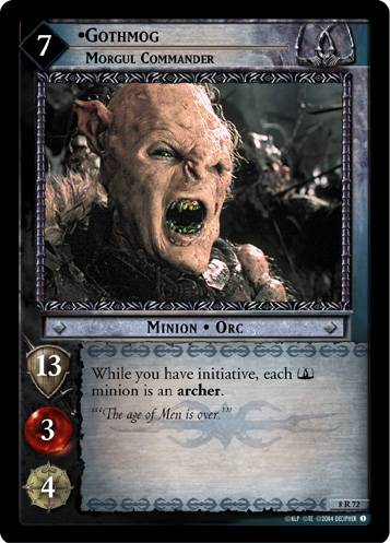 Gothmog, Morgul Commander (8R72)