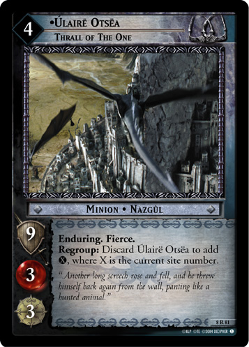 Ulaire Otsea, Thrall of the One (8R81)