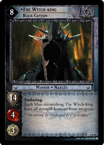 The Witch-king, Black Captain (8R84)