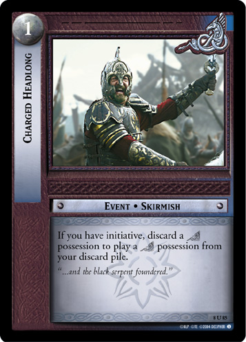 Charged Headlong (8U85)