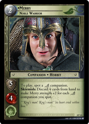 Merry, Noble Warrior (8P121)