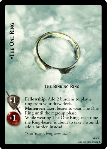 The One Ring, The Binding Ring (9R+1)