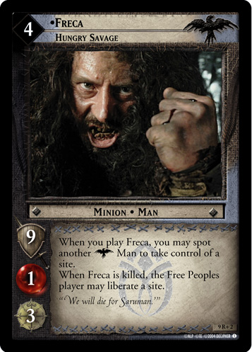 Freca, Hungry Savage (9R+2)