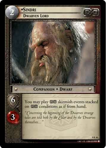 Sindri, Dwarven Lord (9R10)