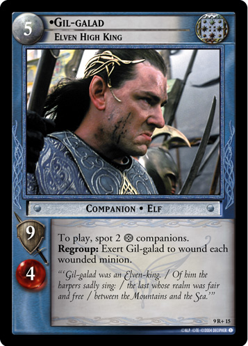 Gil-galad, Elven High King (9R+15)