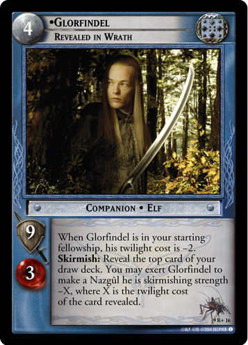 Glorfindel, Revealed in Wrath (9R+16)