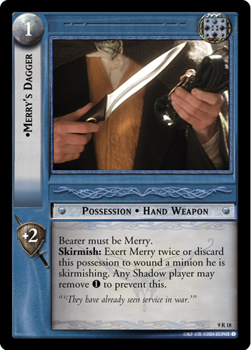 Merry's Dagger (9R18)