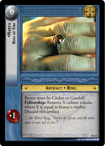 Narya, Ring of Fire (9R19)