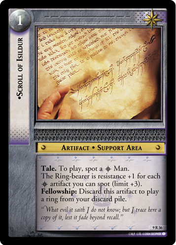 Scroll of Isildur (9R36)