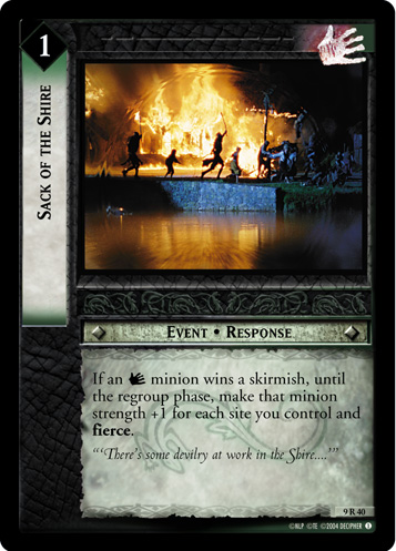 Sack of the Shire (9R40)