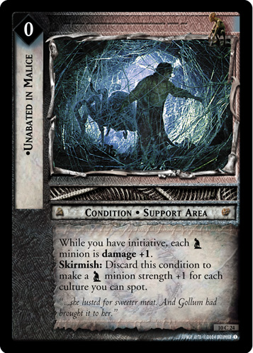 Unabated in Malice (10C24)