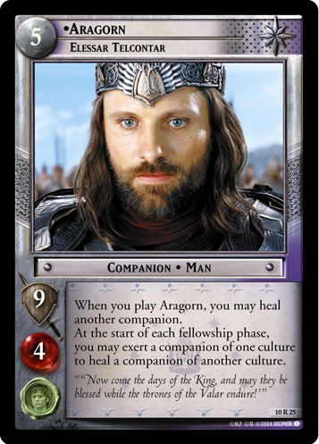 Aragorn, Elessar Telcontar (10R25)