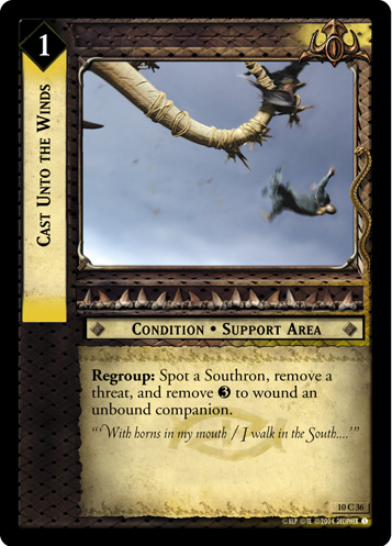 Cast Unto the Winds (10C36)