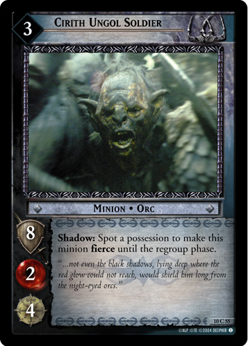 Cirith Ungol Soldier (10C55)