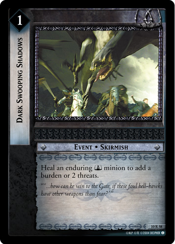 Dark Swooping Shadows (10R58)