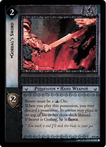 Gorbag's Sword (10R60)