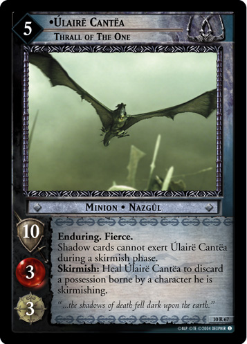 Ulaire Cantea, Thrall of the One (10R67)