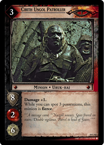 Cirith Ungol Patroller (10U82)