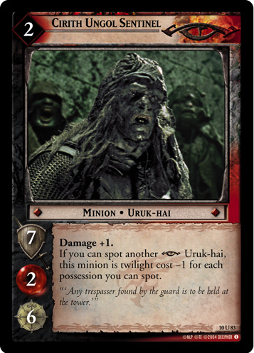 Cirith Ungol Sentinel (10U83)