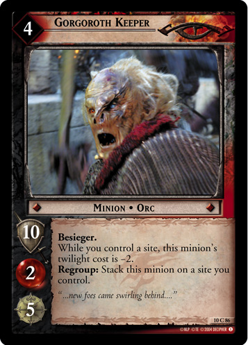 Gorgoroth Keeper (10C86)