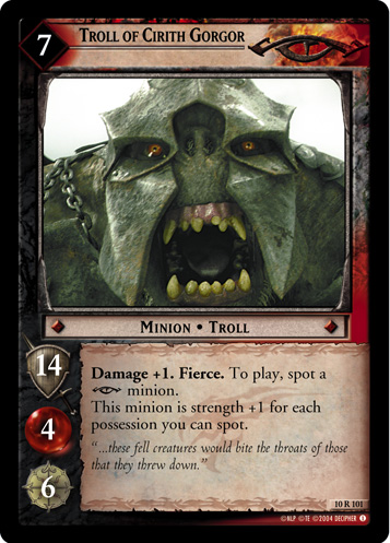 Troll of Cirith Gorgor (10R101)