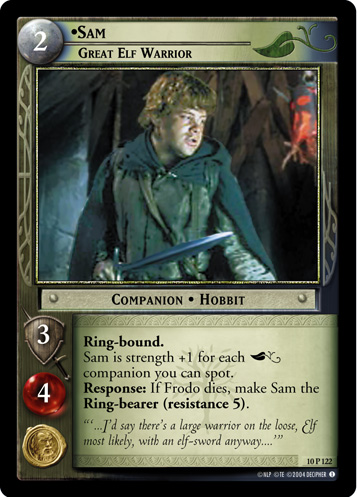 Sam, Great Elf Warrior (10P122)