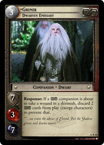 Grimir, Dwarven Emissary (11R10)