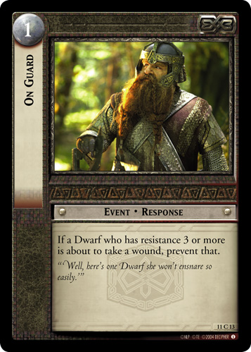 On Guard (11C13)