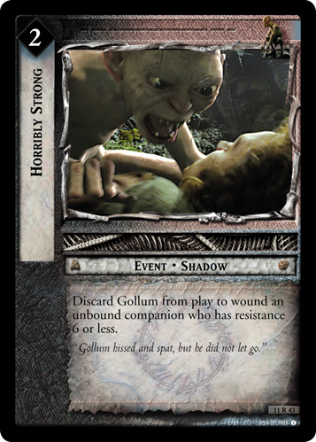Horribly Strong (11R43)