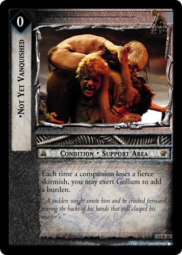 Not Yet Vanquished (11R48)