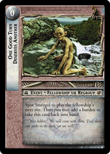 One Good Turn Deserves Another (11U49)