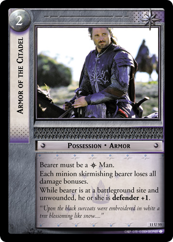 Armor of the Citadel (11U55)